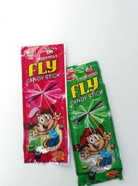Candy Stick With Fly Leaf and Sticker Combine Eating and Fun Kid's Love