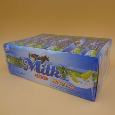 lovely Cow Shape Milk And chocolate flavor milk tablet sweet packed in plastic bottle